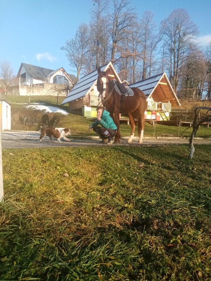 Apartma Pr' Vok Lesce  Bagian luar foto